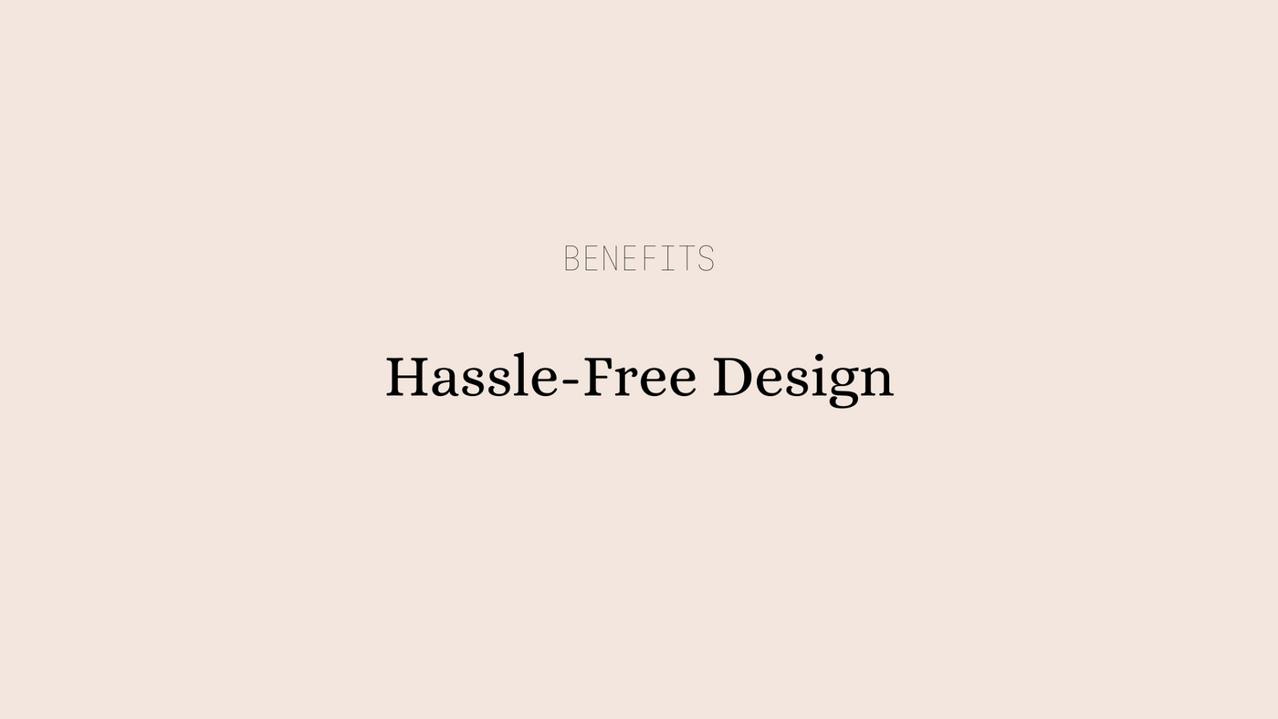 hassle-free design halsband