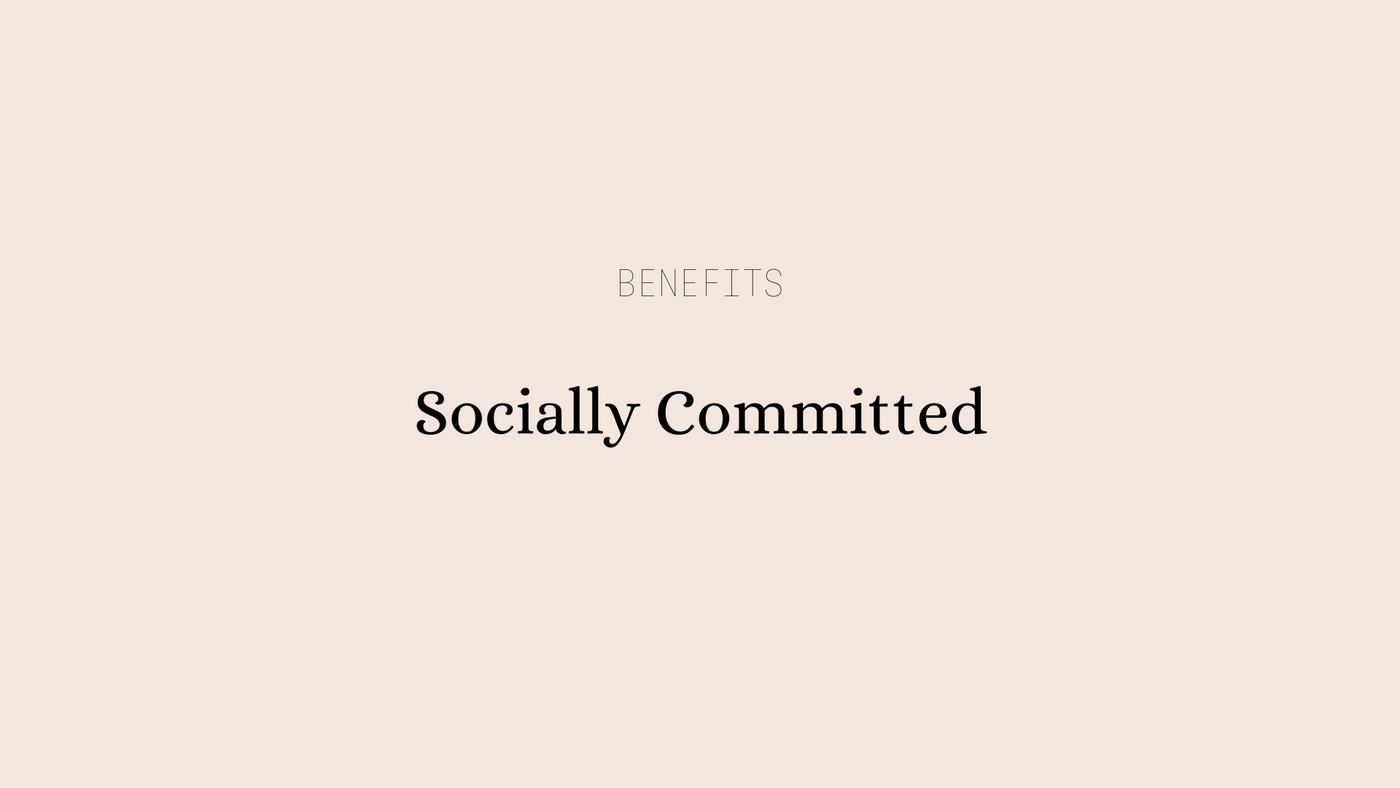 socially committed halsband